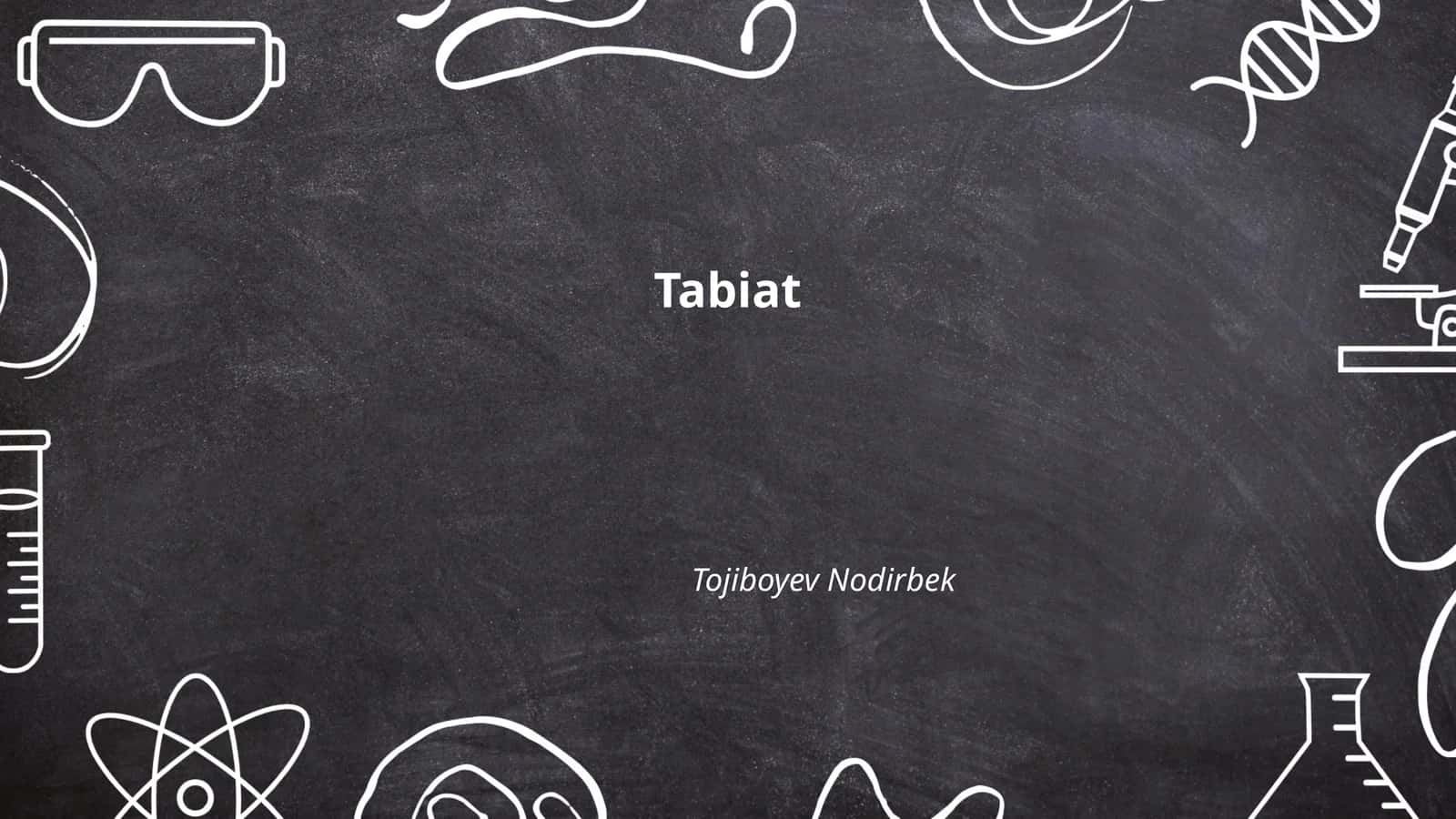 Tabiat Tojiboyev Nodirbek 1