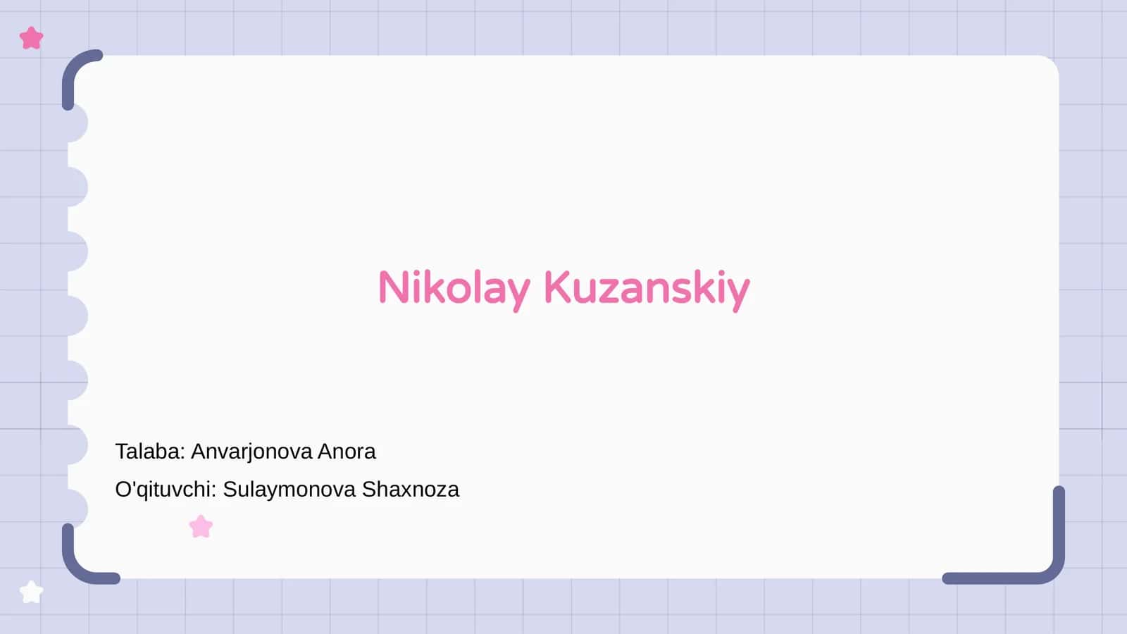 Nikolay Kuzanskiy 1