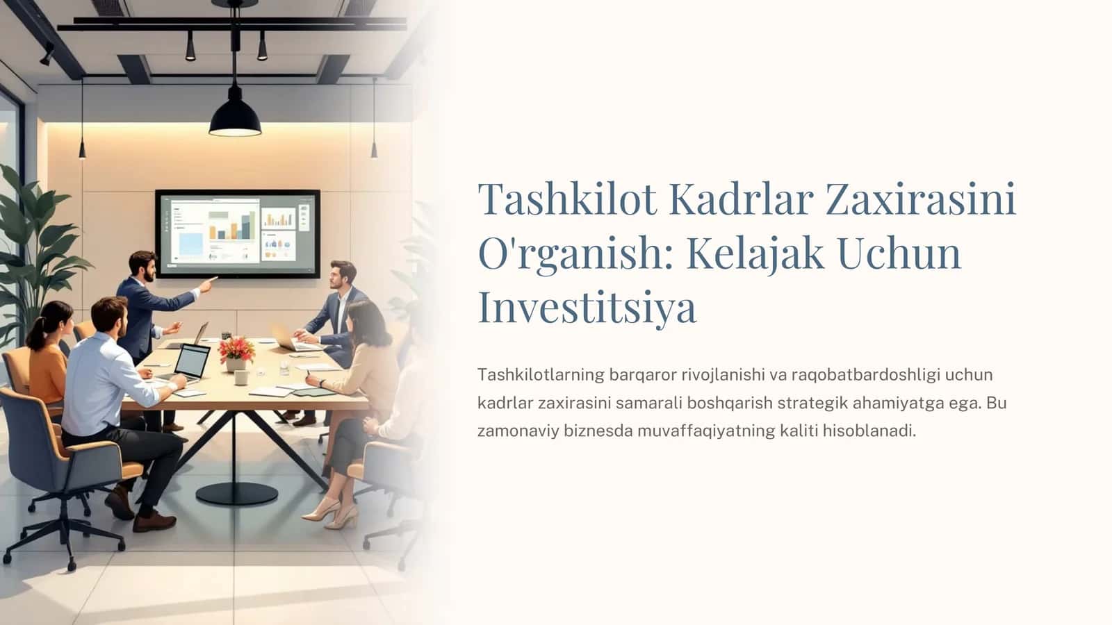Tashkilot Kadrlar Zaxirasini 1
