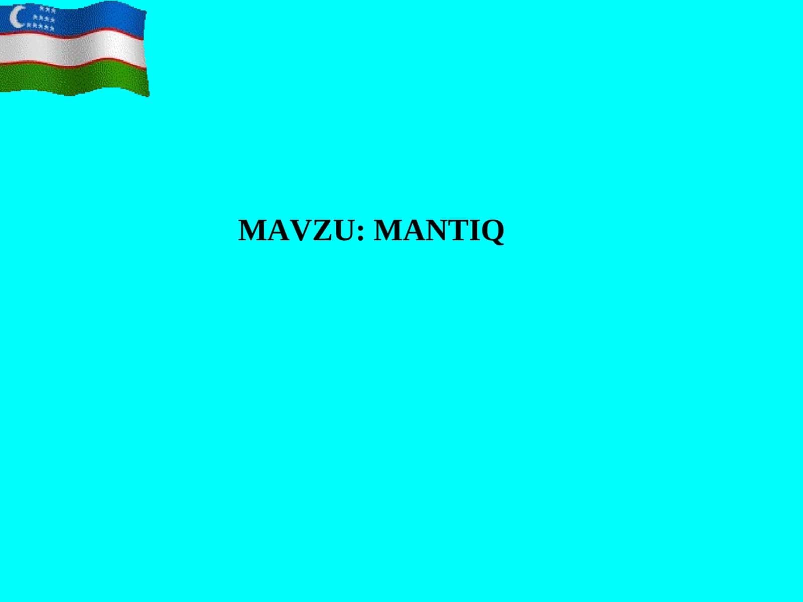 MANTIQ 1