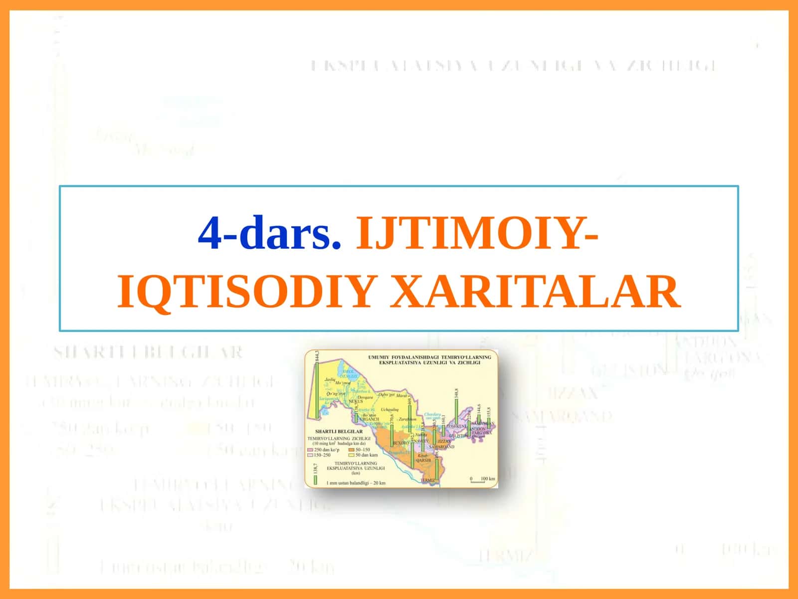 IJTIMOIY-IQTISODIY XARITALAR 1