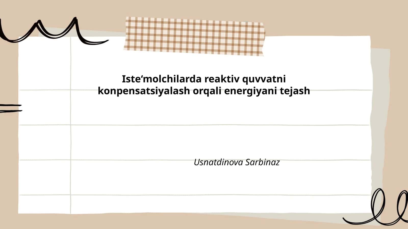 Reaktiv quvvat 1