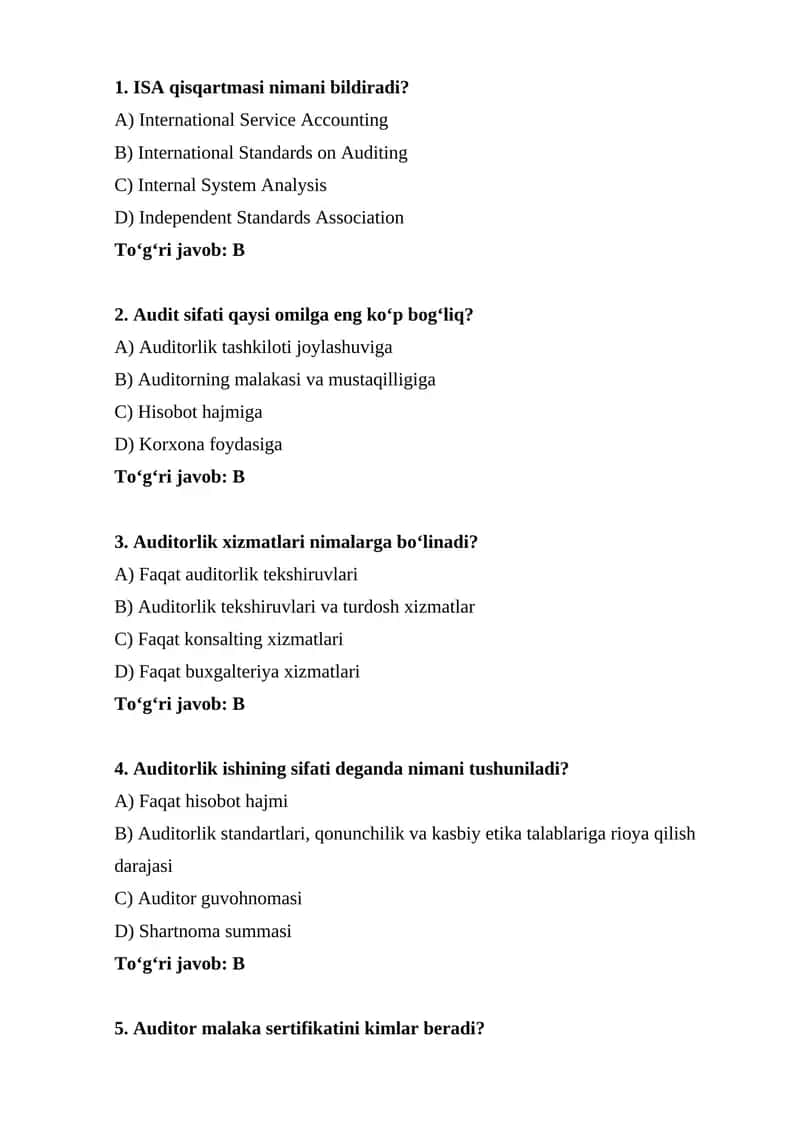 Audit sifati 1