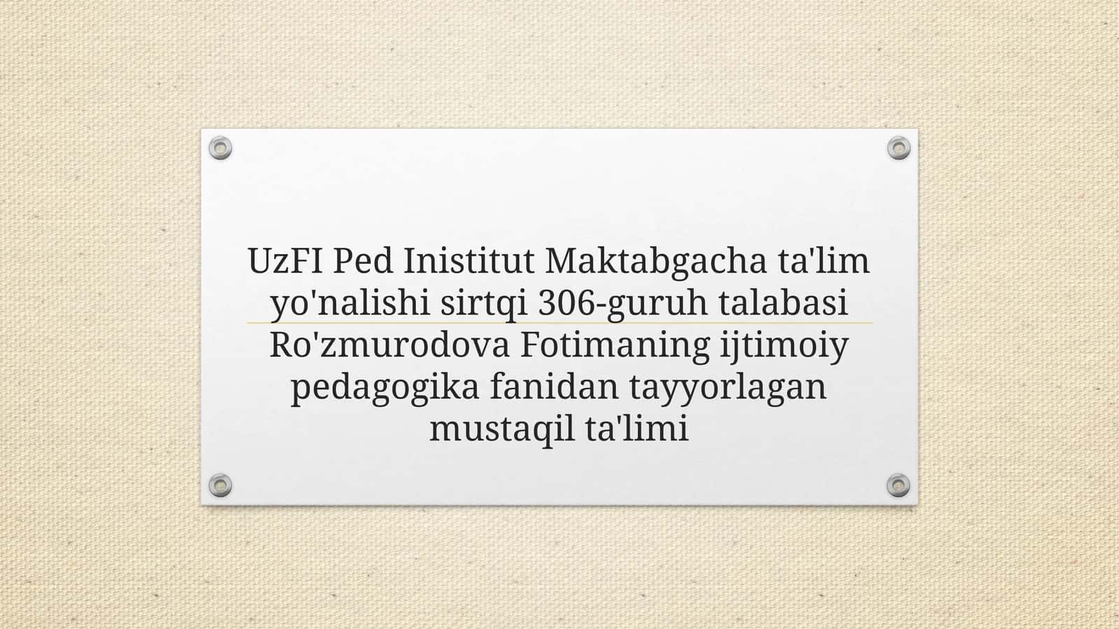 Mahallaijtimoiylashuvningan'anaviyomilisifatida 1