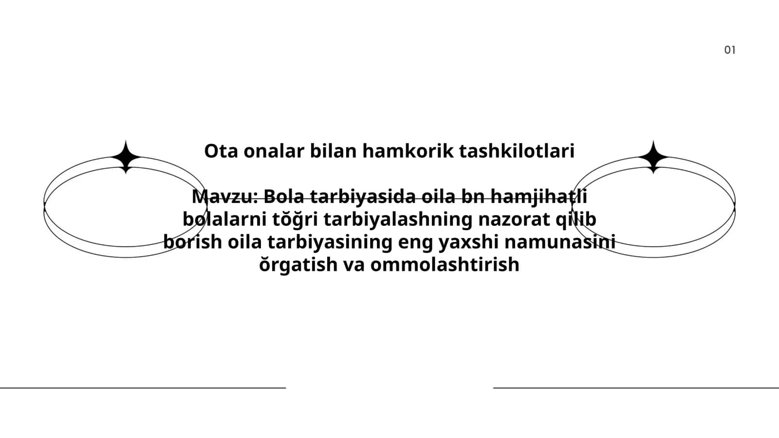 Ota onalar bilan hamkorik tashkilotlari 1