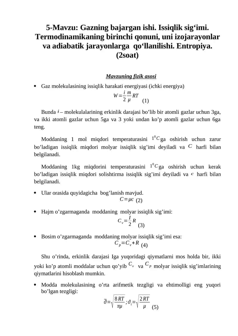 Gazning bajargan ishi 1