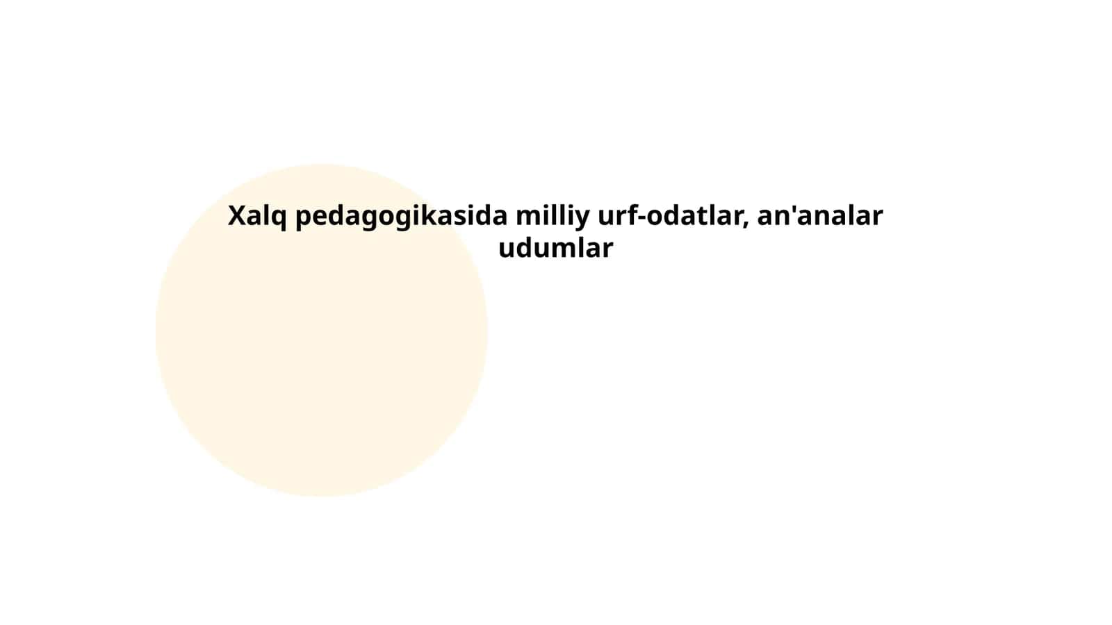 Oila qurilishi va nikoh odatlari 1