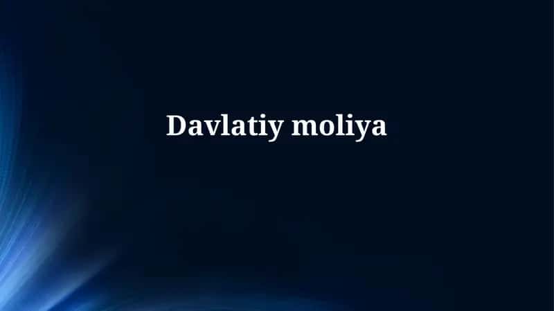 Davlatiymoliya 1