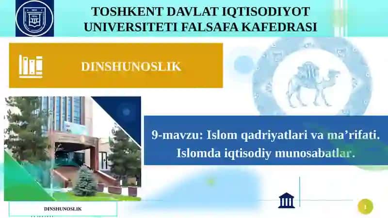 Islomda iqtisodiy munosabatlar