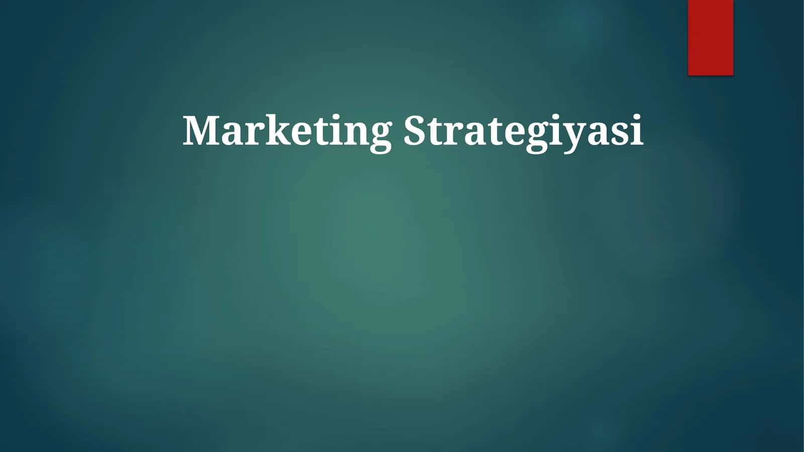 MarketingStrategiyasi 1
