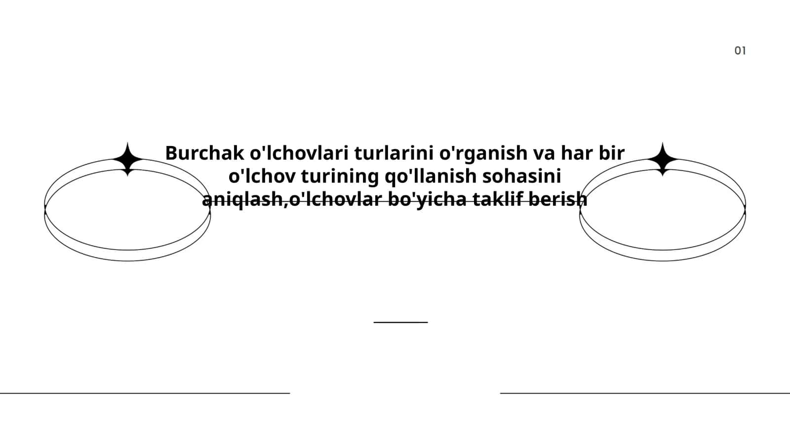 Burchak o'lchovlari 1