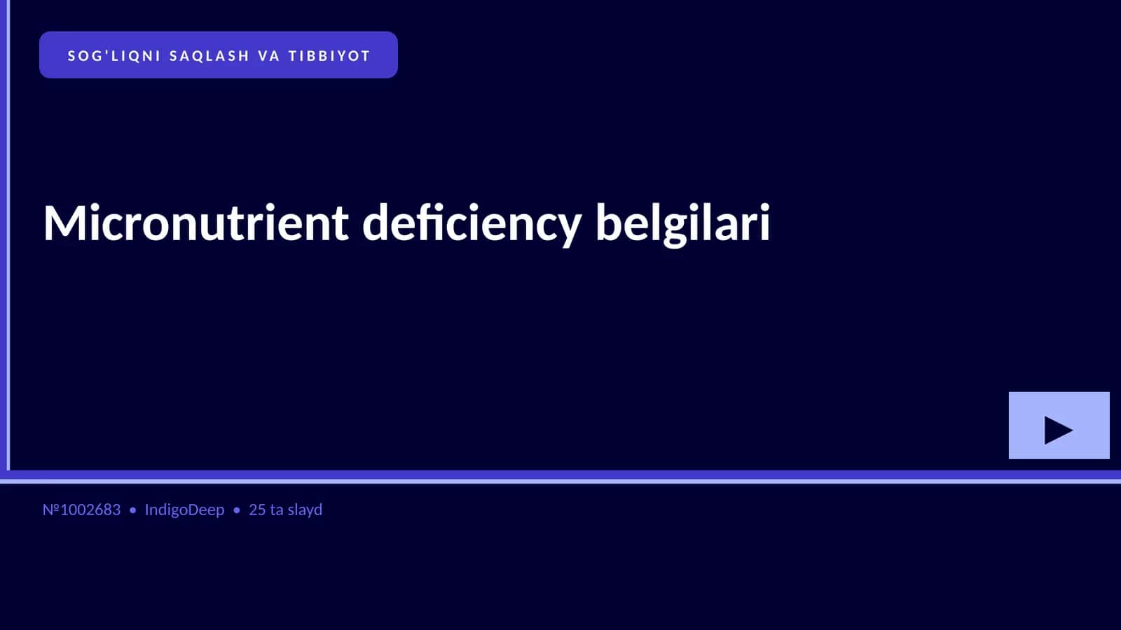 Micronutrient deficiency belgilari 1