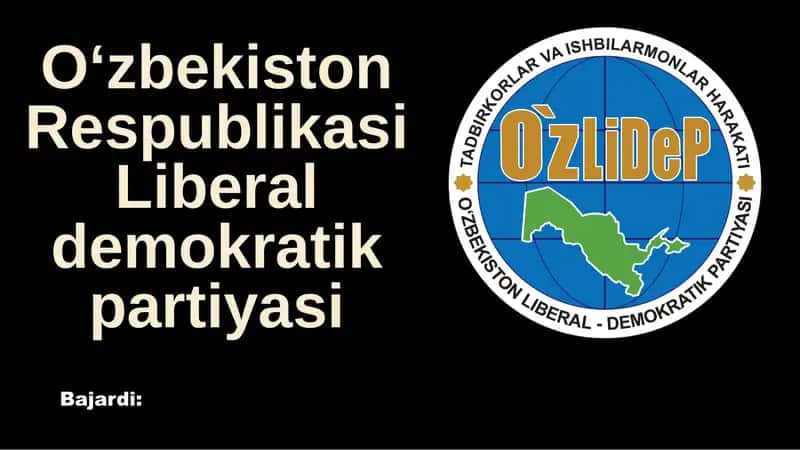 O'zbekiston Respublikasi Liberal demokratik partiyasi 1