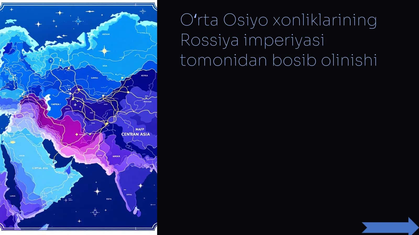Oʻrta Osiyo xonliklarining Rossiya imperiyasi tomonidan bosib olinishi 1