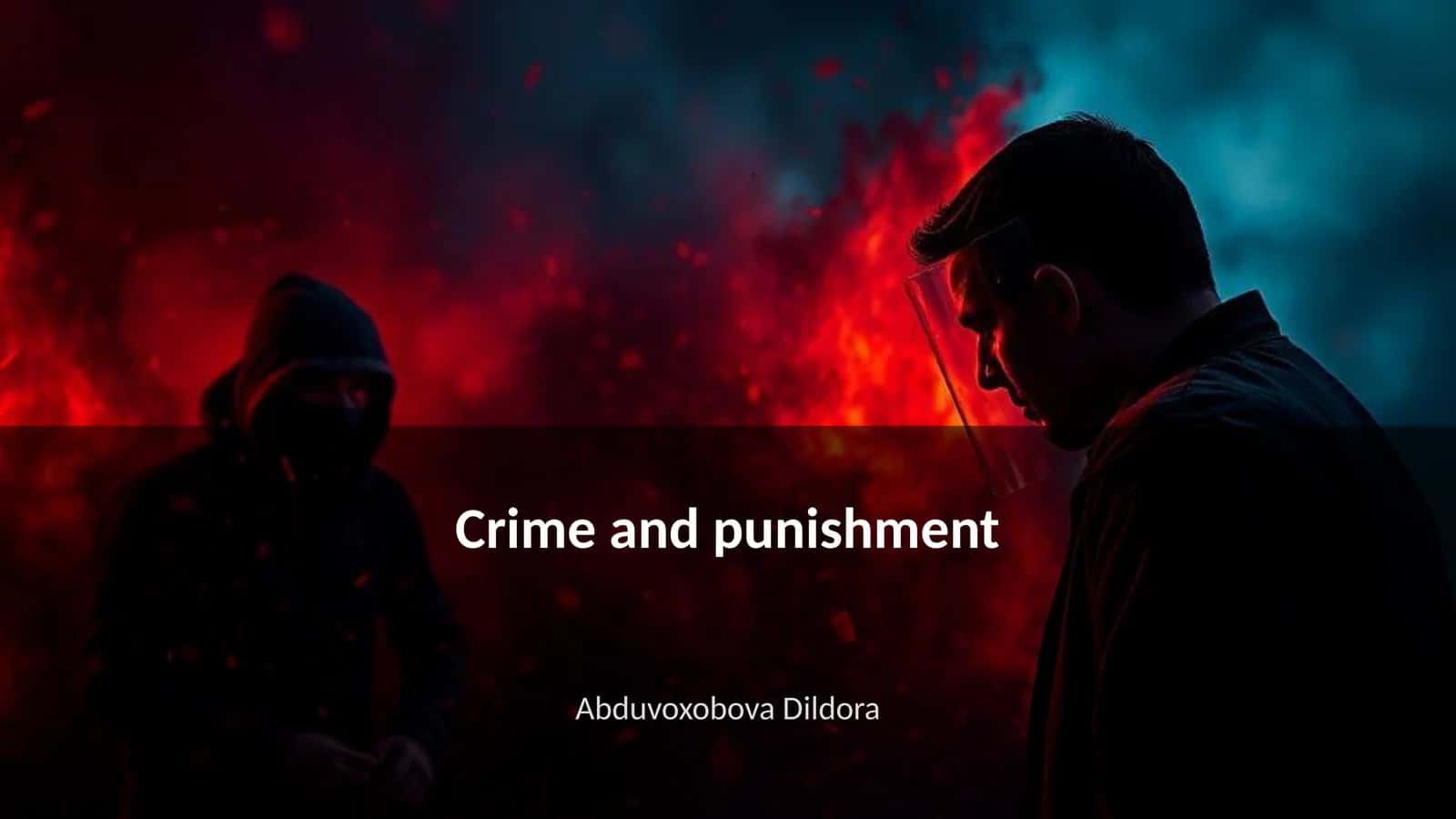 Crime and punishment 1