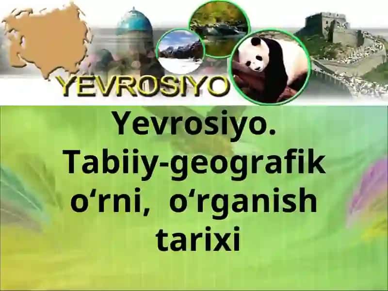 Yer yuzasi geografiyasi