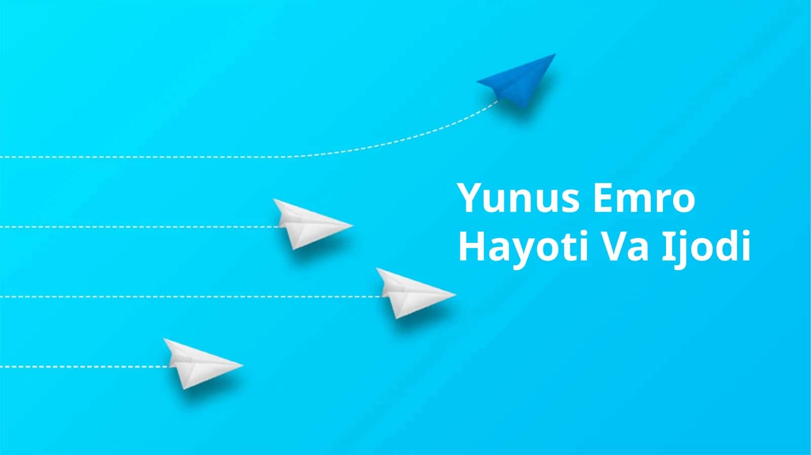 Yunus Emro Hayoti Va Ijodi 1