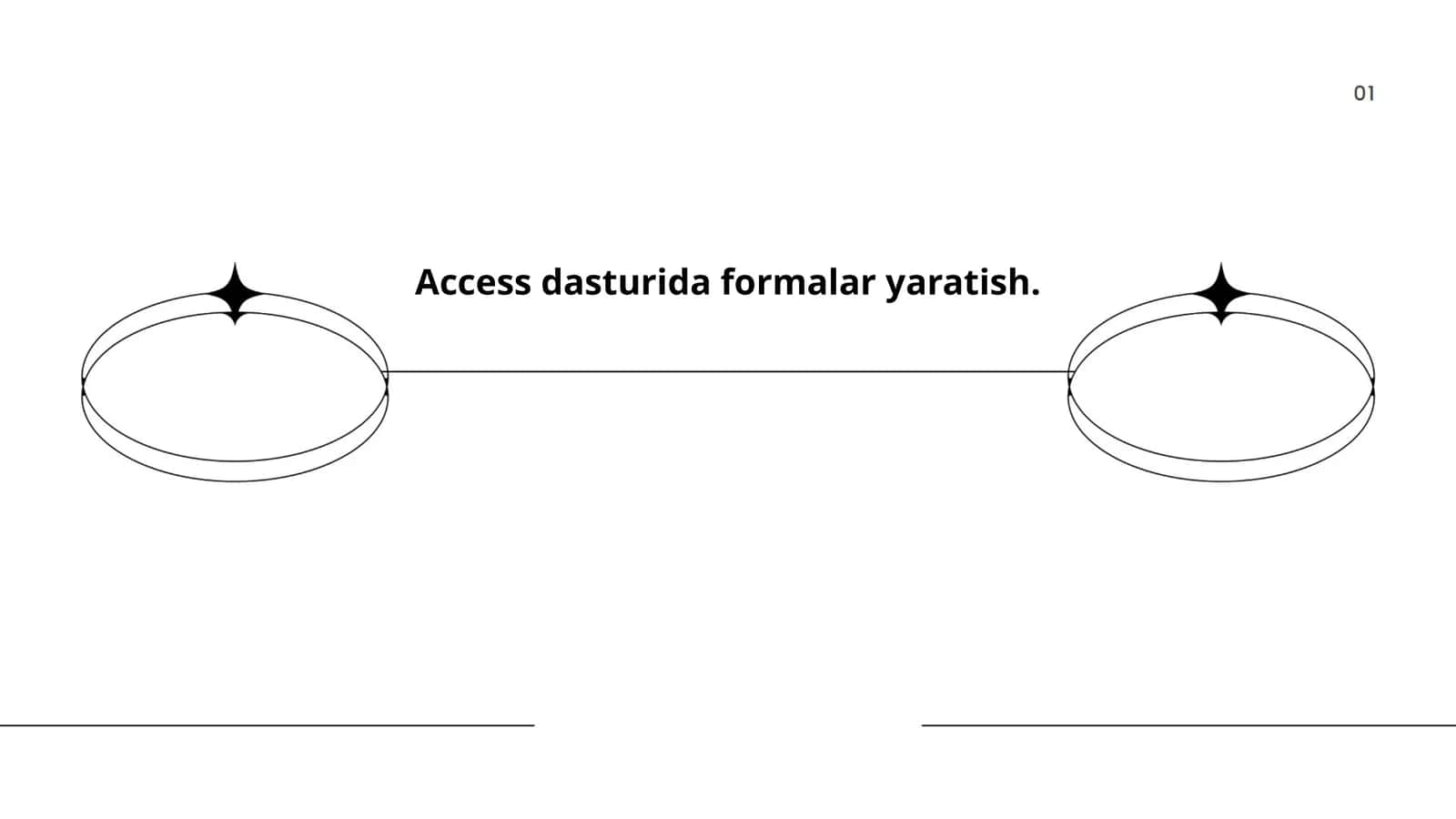 Formalarni yaratish bo'yicha umumiy ko'rsatmalar 1