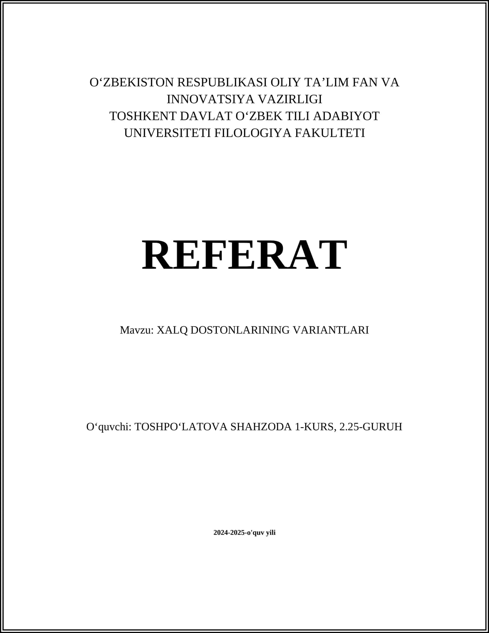 VARIANTLARI 1