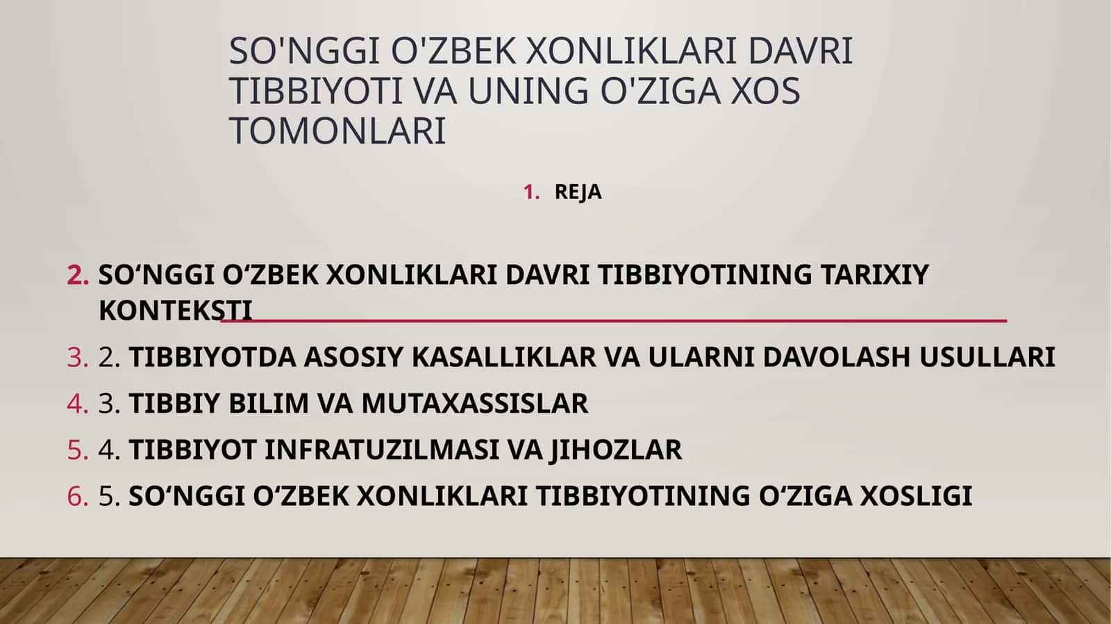 So'nggio'zbekxonliklaridavritibbiyotivauningo'zigaxostomonlari 1