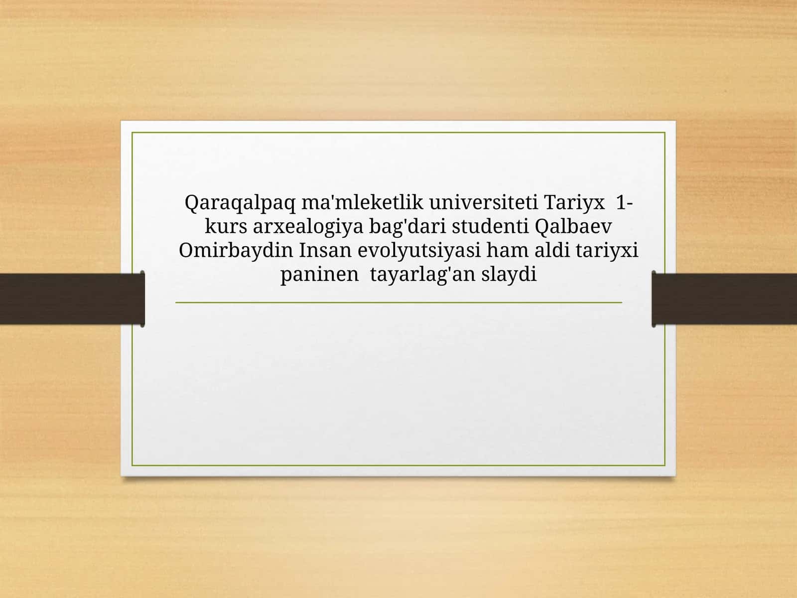Ideografik jazıw haqqındaǵı ańız 1