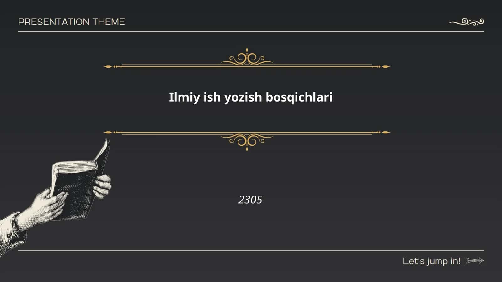 Ilmiy ish yozish bosqichlari 1