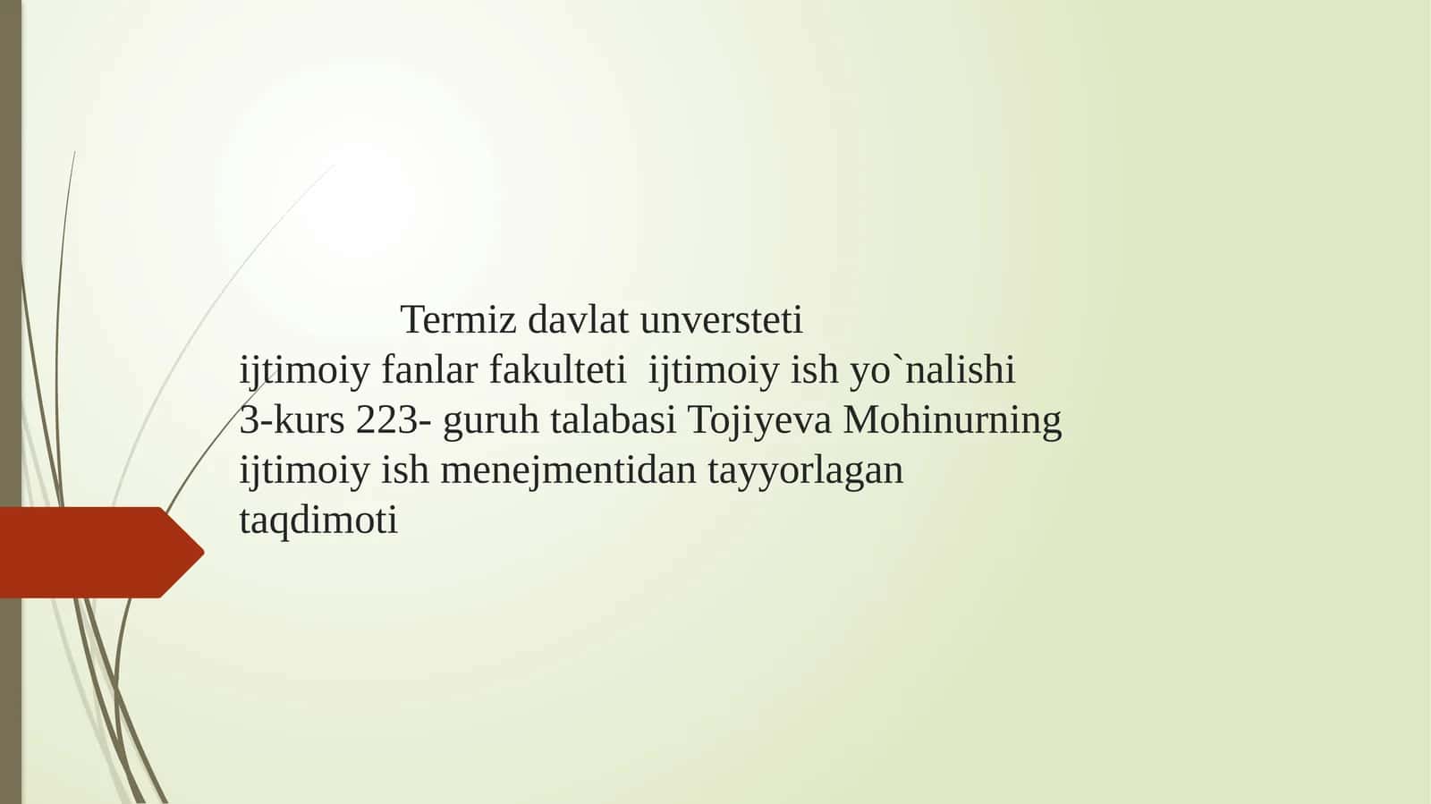 Ijtimoiy diagonoz jarayonini tashkilashtirish 1