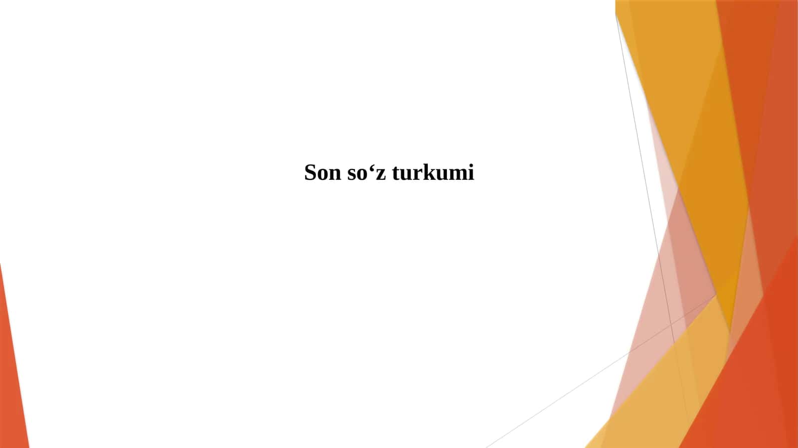 Son so‘z turkumi 1