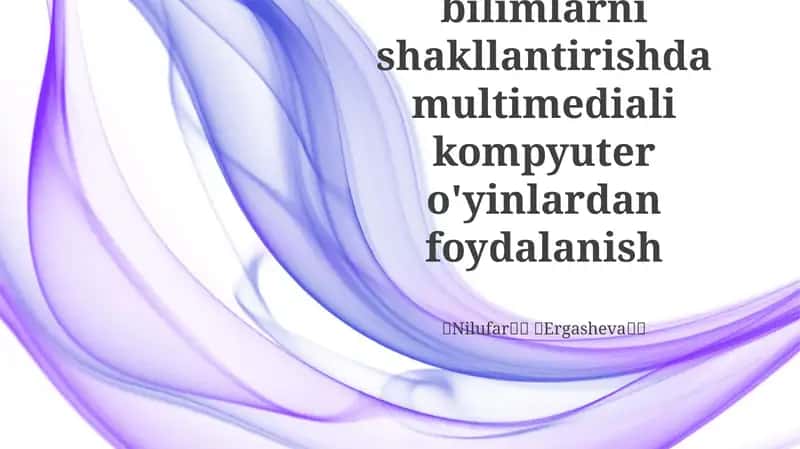 Samarali Matematika Ta'limi uchun O'yin Dizayni Printsiplari 1