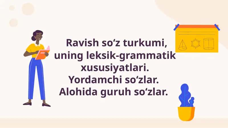 Ravishso‘zturkumi, uningleksik-grammatikxususiyatlari 1