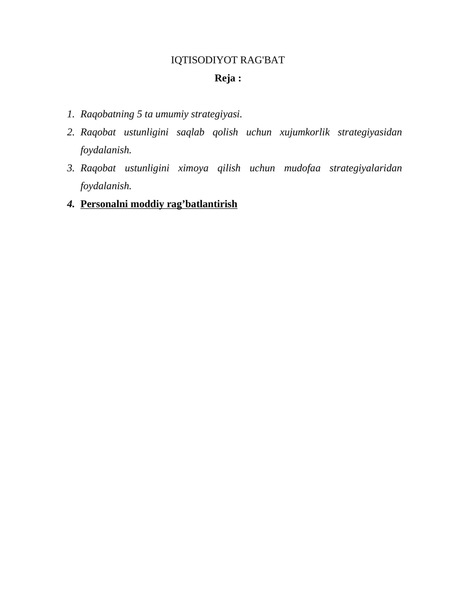 IQTISODIYOT RAG'BAT 1