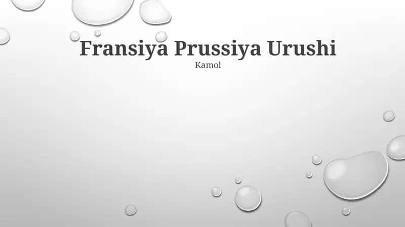 Fransiya Prussiya Urushi 1