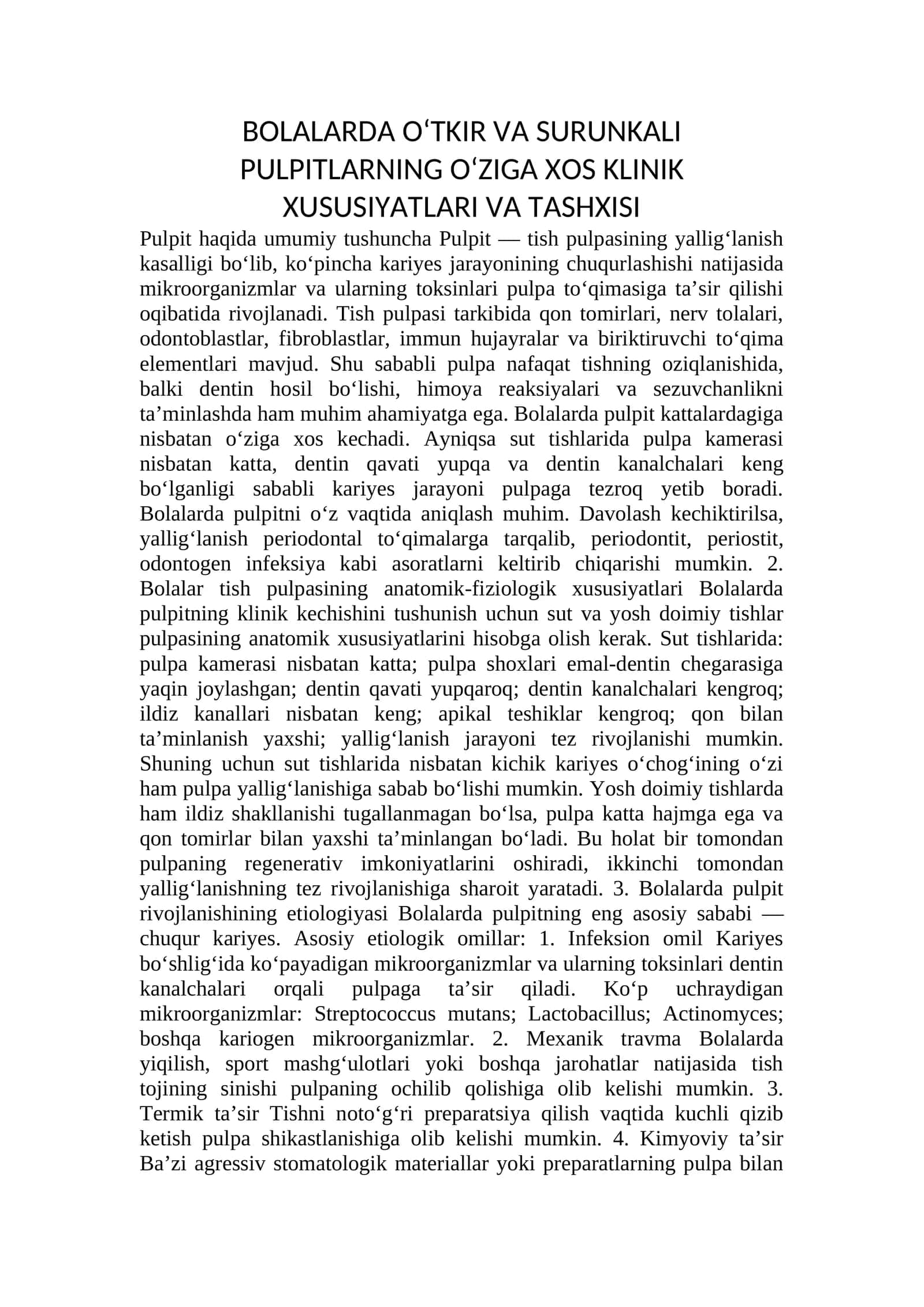 O‘TKIR VA SURUNKALI PULIT 1