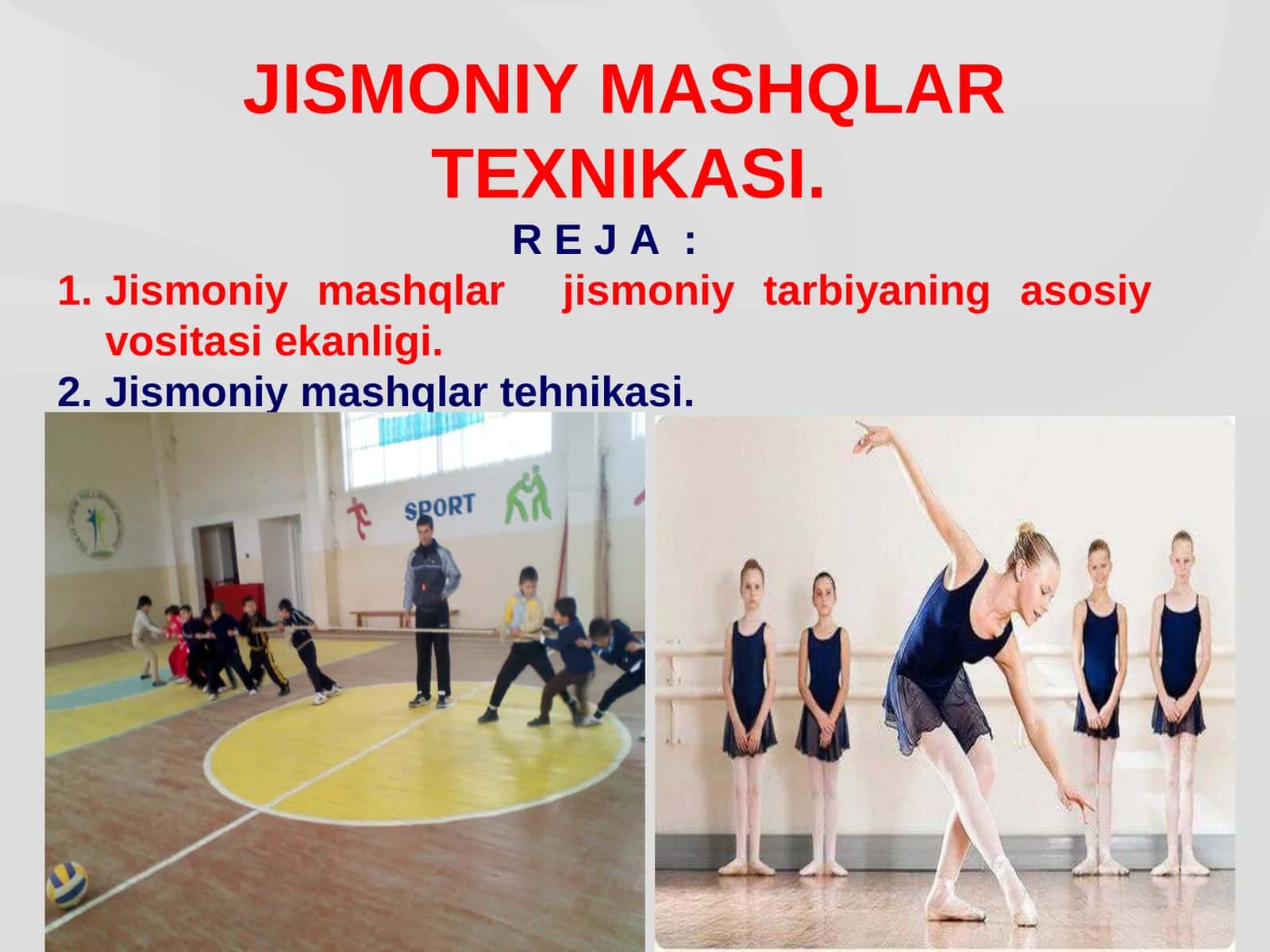 JISMONIY MASHQLAR TEХNIKASI 1