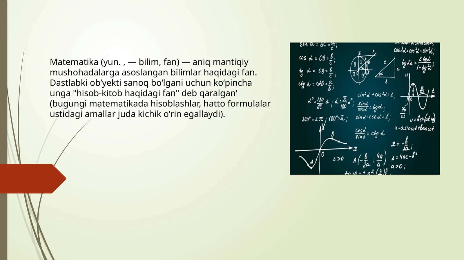 Matematika 1
