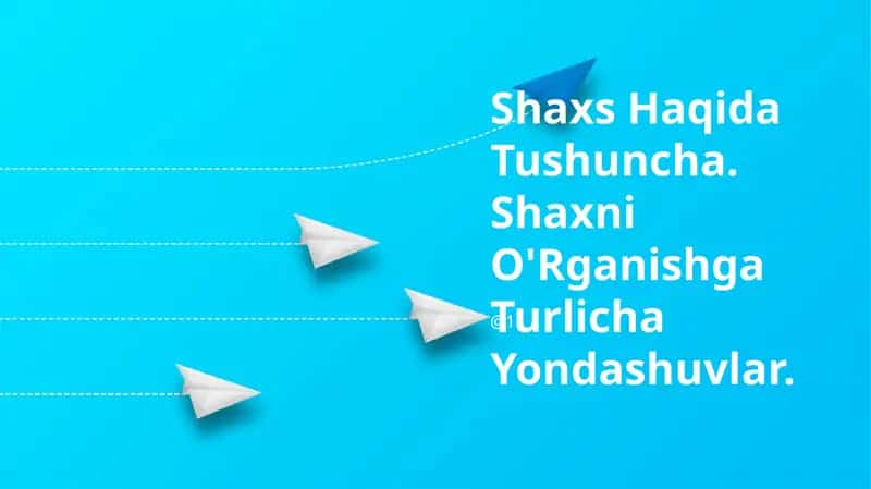 Xususiyat yondashuvi 1