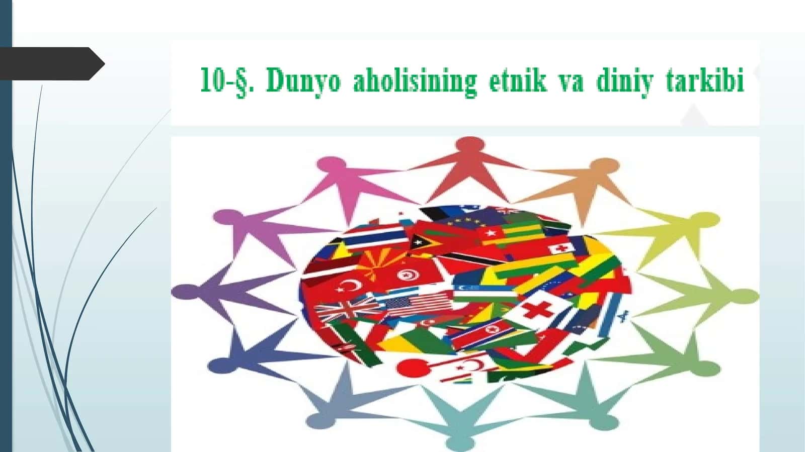 DInyo aholisining etnik va diniy tarkibi 1