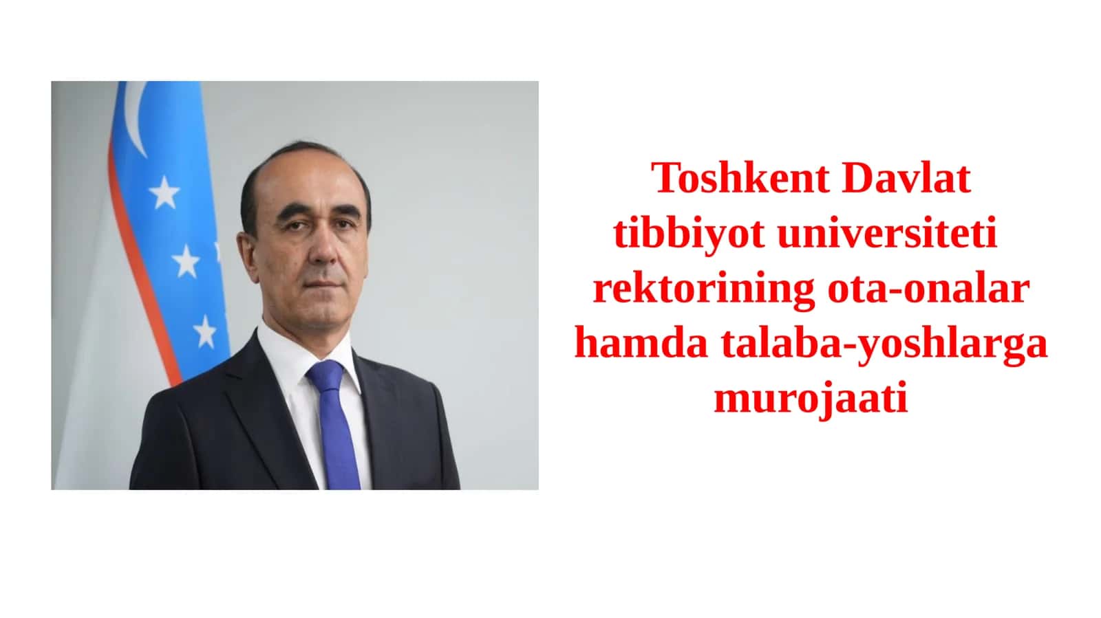Toshkent Davlat tibbiyot universiteti 1