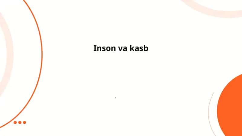Kasb tanlash omillari 1