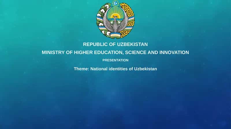 National identities of Uzbekistan 1