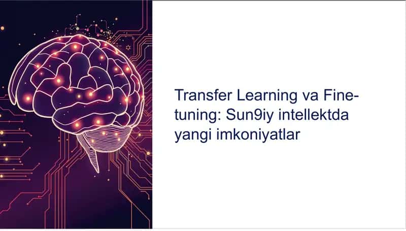 Transfer Learning va Fine-tuning 1