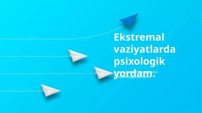 Psixologik yordam strategiyalari 1