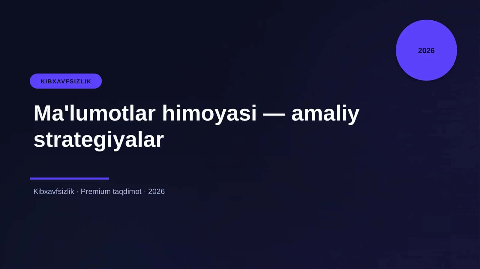 KIBXAVFSIZLIK 1