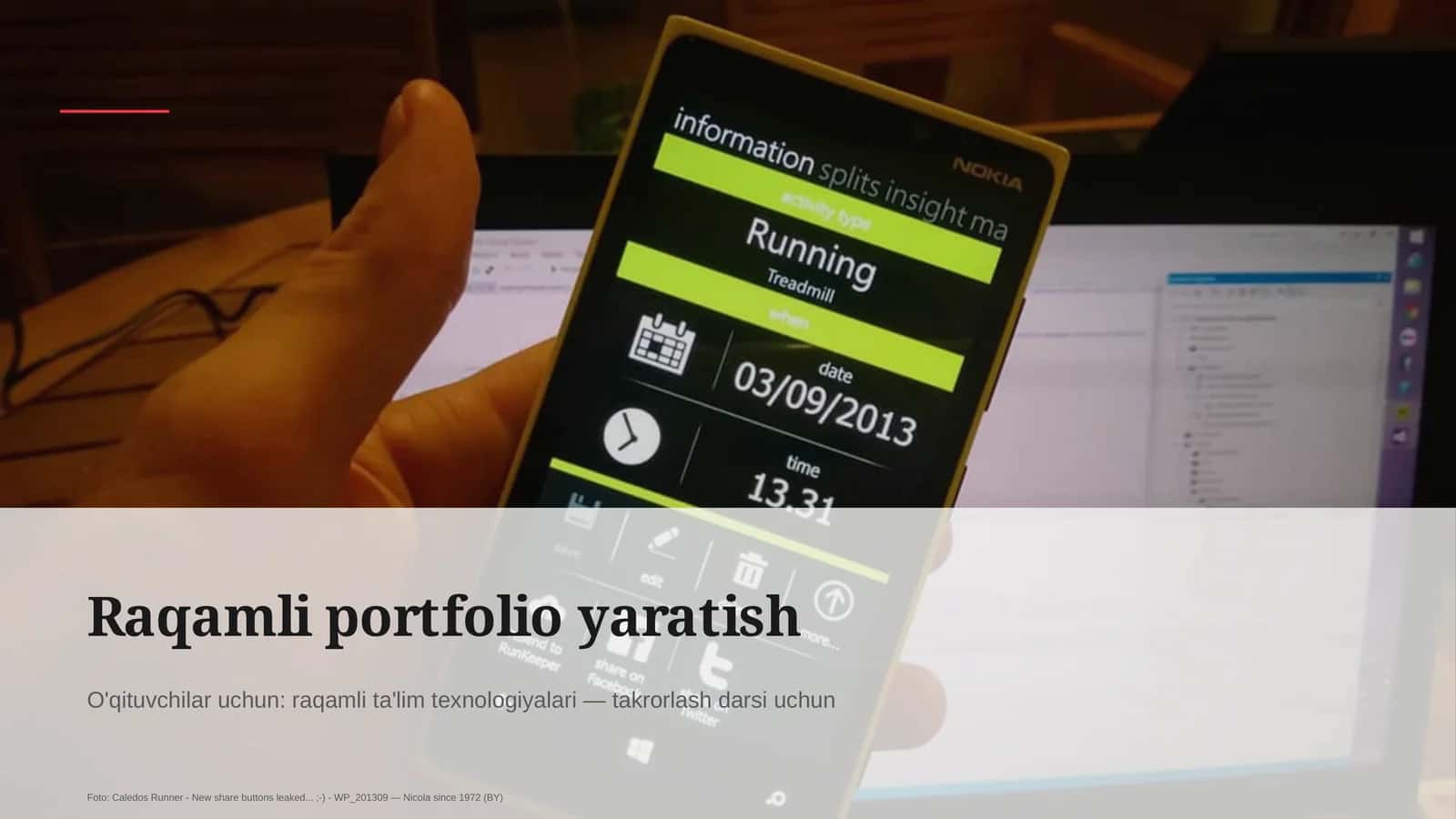 Raqamli portfolio yaratish 1