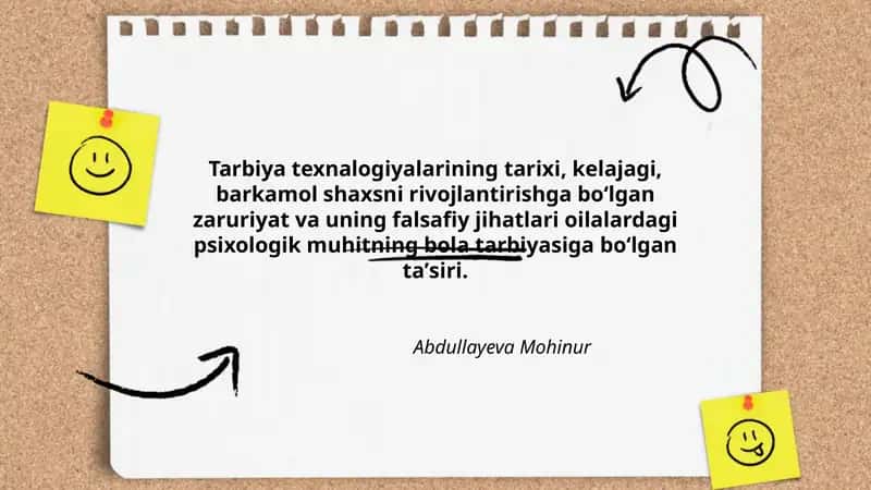 Tarbiya texnalogiyalarining tarixi