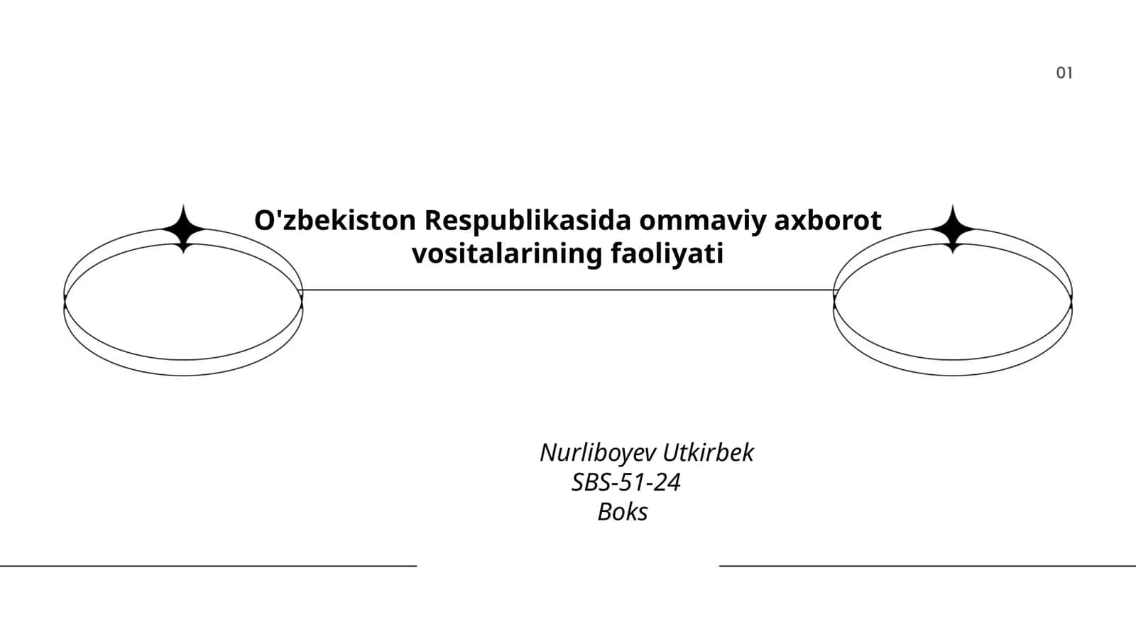 O'zbekiston Respublikasida ommaviy axborot vositalarining faoliyati 1