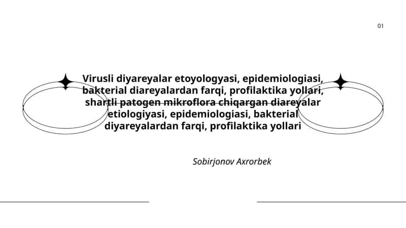 Virusli Diyareyalar Etoyologiyasi 1