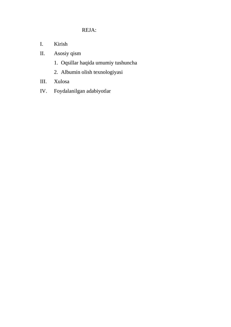 Organik moddalar tarixi 1