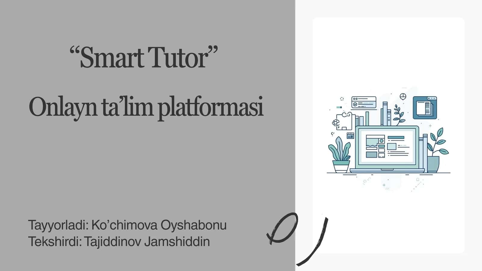 Smart Tutor biznes reja 1
