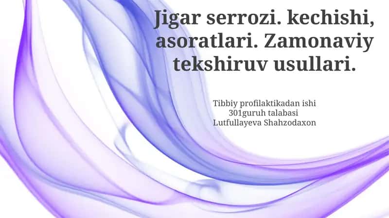 Jigar serrozi 1